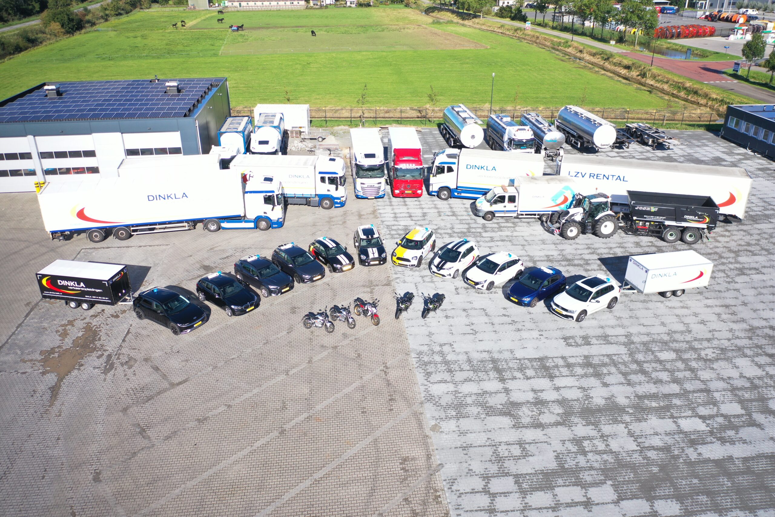 Wagenpark Verkeersschool Dinkla Sneek